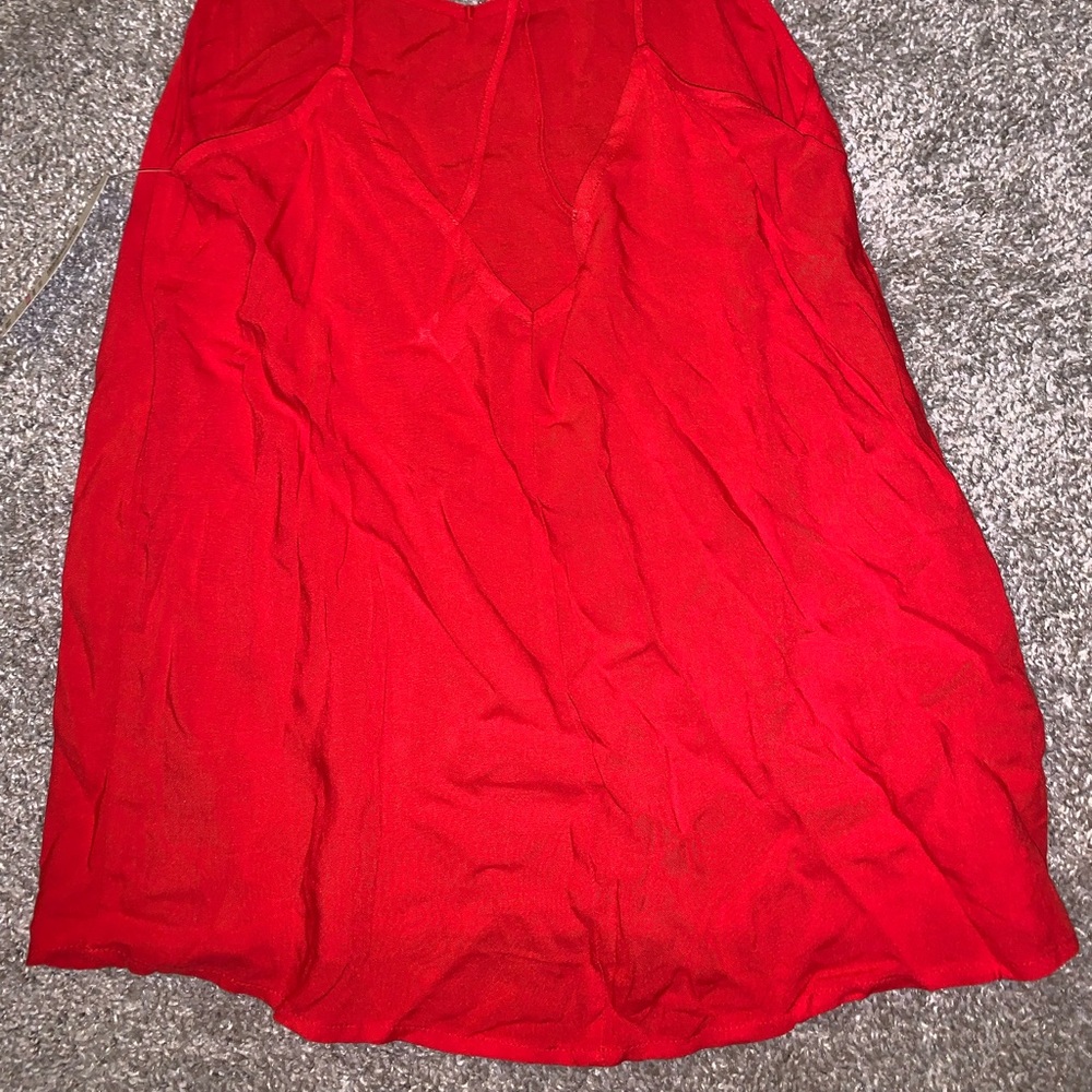 BRAND NWT No Boundaries Red Blouse size S - Picture 10 of 11